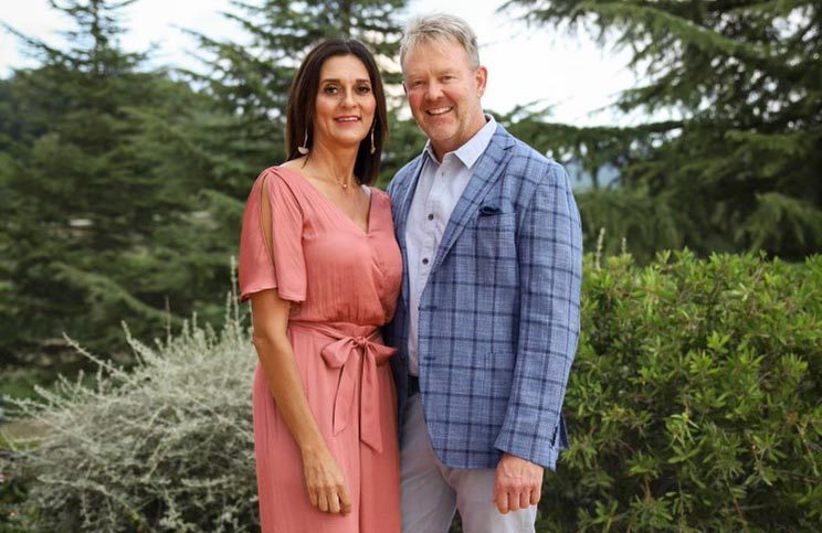 Brad Call i Teresa Jensen a Mas Clarella